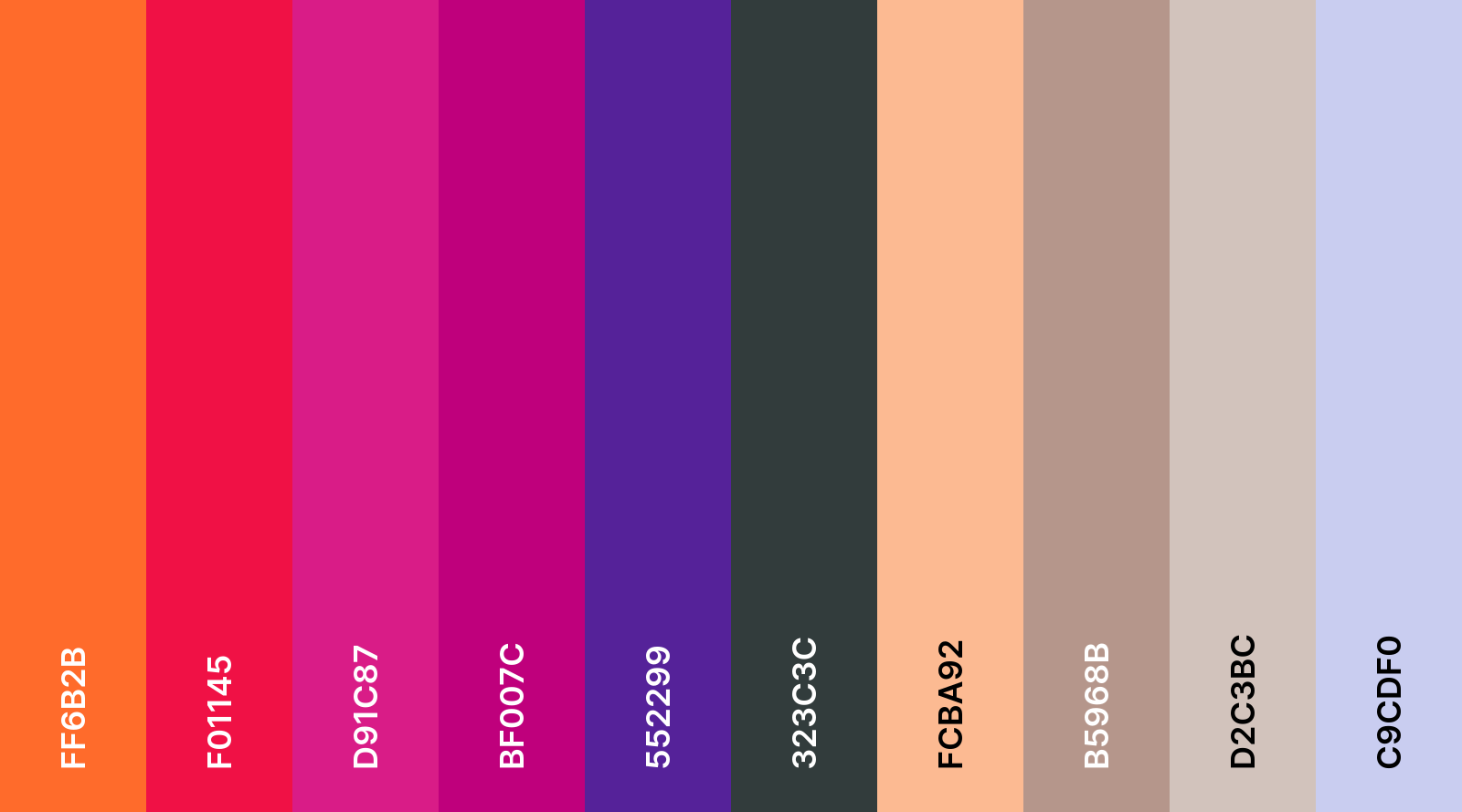 Color palette
