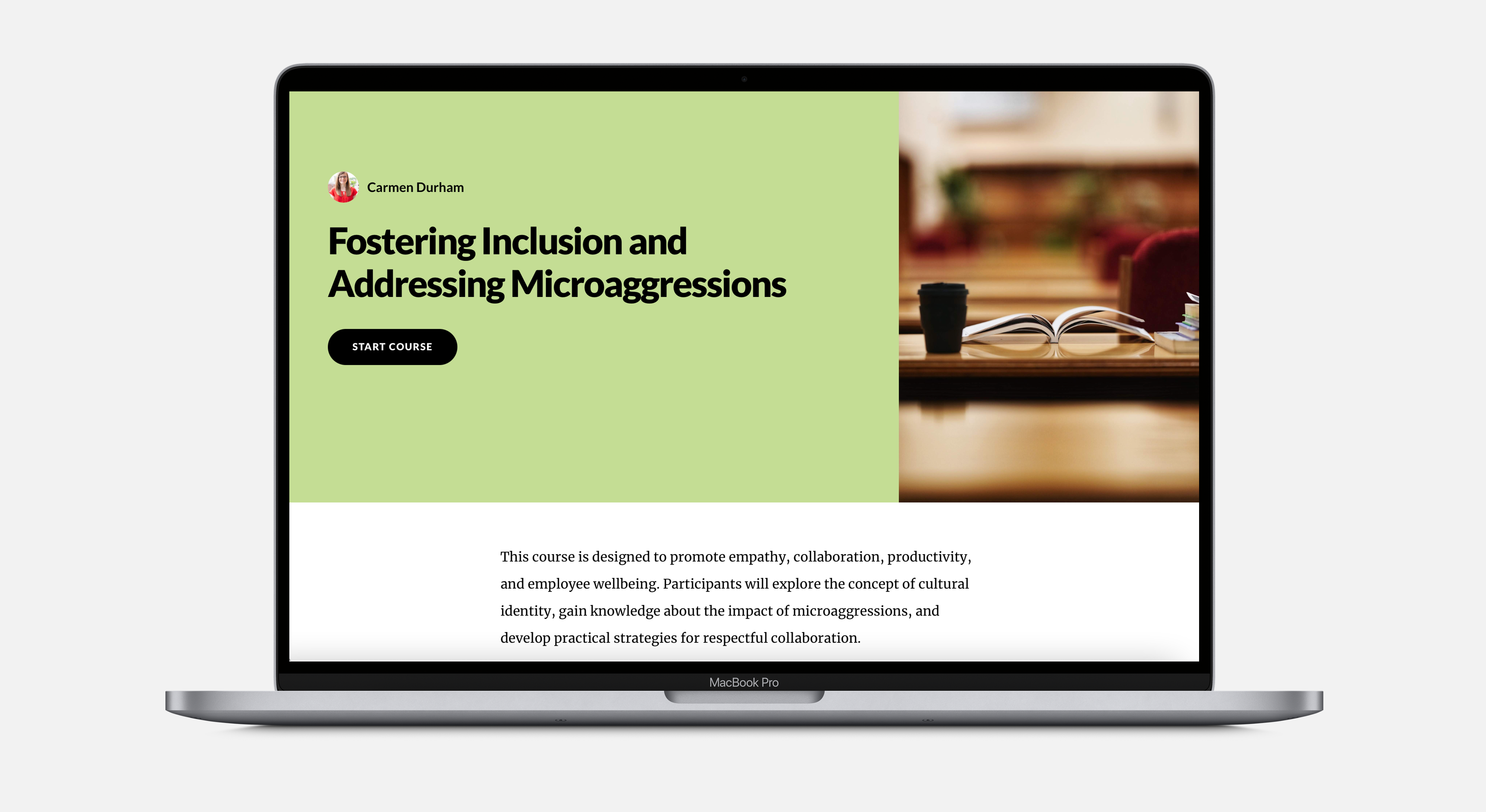 DEI course home page