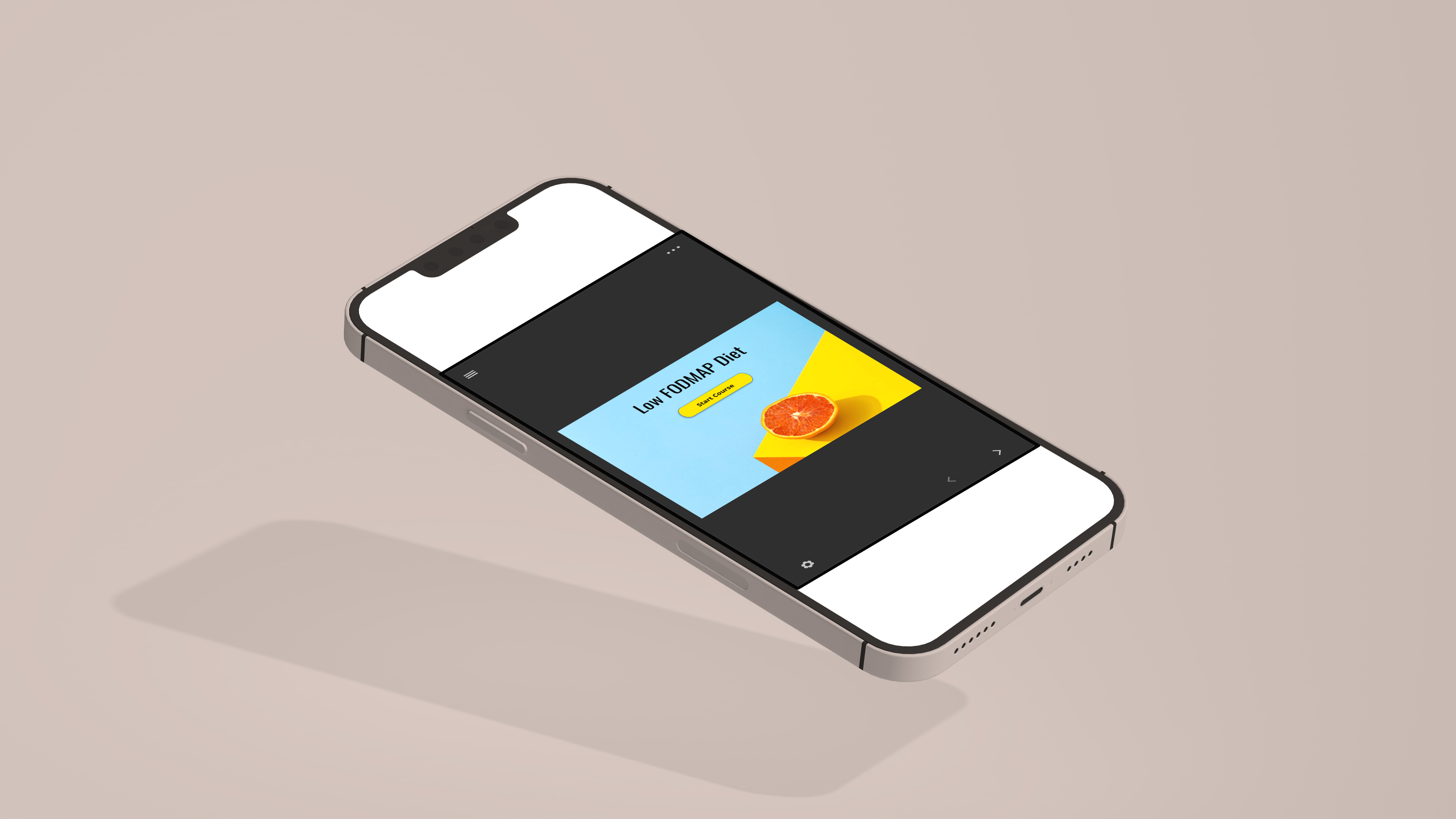 Healthcare training course home page